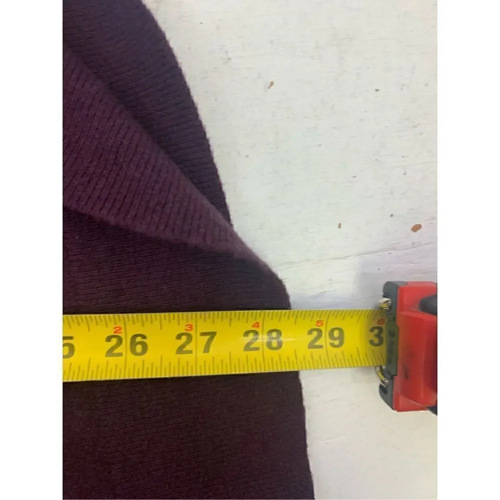 Banana Republic NWT Burgundy Henley Sweater Size XL